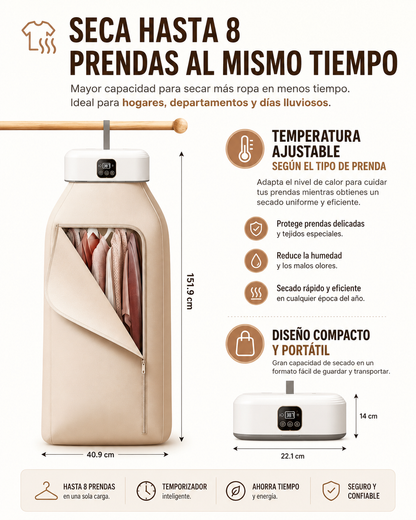 Tendedero Secador De Ropa Inteligente