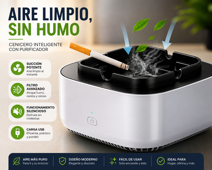 Smokeclean Pro Purificador Portatil
